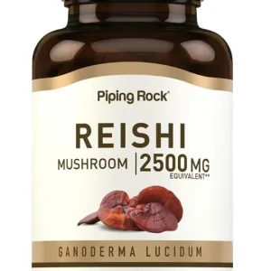 Reishi Mushroom 2500mg 100 Capsules
